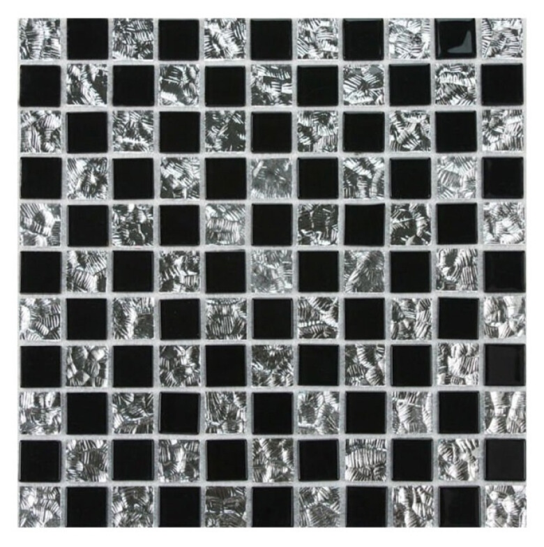 Renueva tu cocina o baño con el Mosaico de Vidrio Autoadherible 25-10. Caja con 30 piezas de 30x30 cm, resistentes al agua, fáciles de instalar y con acabado elegante.