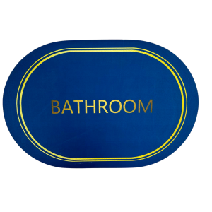 Modelo 096 Alfombra de baño ultra absorbente y antideslizante con superficie de cuero Napa. Seca al instante, evita resbalones y aporta elegancia a tu baño. ¡Compra al mayoreo en MercadoMayorista.com.mx!
