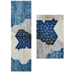 Modelo 018 Haz tu cocina más cómoda con el juego de alfombras antideslizantes 2 piezas. Acolchado antifatiga, lavable, resistente al agua y con diseños elegantes. ¡Compra al mayoreo en MercadoMayorista.com.mx!