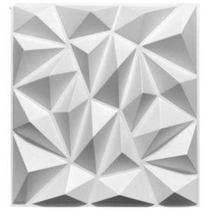 D099 Moderniza tus espacios con el Panel PVC 3D Decorativo Blanco D099.