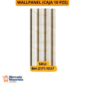 WallPanel Decorativo de WPC – Caja (10 piezas) 290x16 cm | Resistente y Elegante | BM-Z1171-1057