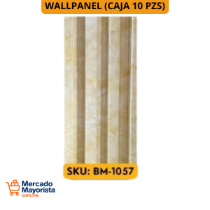 WallPanel Decorativo de WPC – Caja (10 piezas) 290x16 cm | Resistente y Elegante | BM-1057
