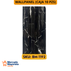 WallPanel Decorativo de WPC – Caja (10 piezas) 290x16 cm | Resistente y Elegante | BM-1192