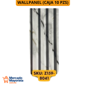 WallPanel Decorativo de WPC – Caja (10 piezas) 290x16 cm | Resistente y Elegante | Z159-8041